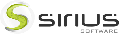 Logotipo Sirius Software, identidade de 2014